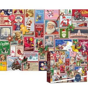 Antelope Puzzle Christmas Jigsaw Puzzle 1000 Pieces for Adults